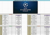 Calendrier Ligue des Champions 2014 Calendrier Ligue des Champions 2014