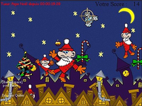 Le père noël a pété un câble Le père noël a pété un câble