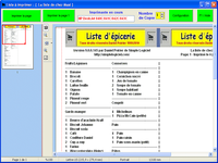 Liste d épicerie Liste d épicerie