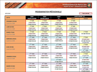 Programme Roland-Garros 2014 Programme Roland-Garros 2014