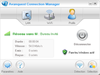 Avanquest Connection Manager Avanquest Connection Manager