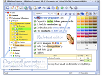 AllMyNotes Organizer Free Edition AllMyNotes Organizer Free Edition