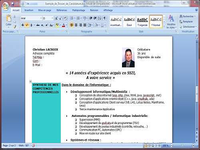 Modèle de Dossier de candidature Modèle de Dossier de candidature