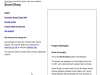 Secret Sharp Secret Sharp