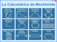 La Calculatrice de Machiniste 2.0.0 La Calculatrice de Machiniste 2.0.0