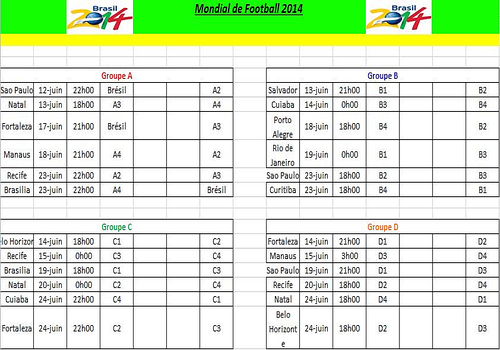 rencontre match coupe monde