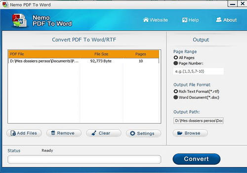 From pdf to word free download | In catalog files