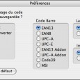 Le logiciel permet de Créer, Dessiner, et Sauvegarder les codes...