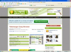 Crazy Browser <a style="padding: 2px 5px 2px 5px; color: #fff; background-color: #7FAF01;" href="http://www.lelogicielgratuit.com/download/internet-2/">internet</a> <a style="padding: 2px 5px 2px 5px; color: #fff; background-color: #7FAF01;" href="http://www.lelogicielgratuit.com/download/navigateur/">navigateur</a>