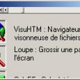 Voici une loupe qui permet de grossir les éléments difficiles...