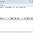 Free Translator est un logiciel gratuit permettant la traduction dans...