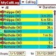 Avec MyCallog vous pouvez afficher la durée d’un appel. MyCallLog...