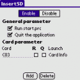 Personnaliser le comportement du PDA au moment où une carte...