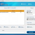 Le seul logiciel actuellement capable de transformer GRATUITEMENT un PDF...