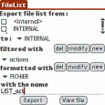FileList rend possible l’inventaire des fichiers de la mémoire de...