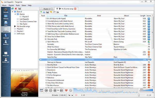 Quels logiciels gratuits pour gérer sa collection de musique ? Clementine-screen